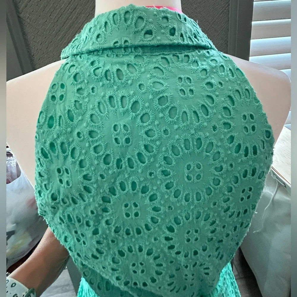 Lilly Pulitzer chrisella midi eyelet shirt dress - Picture 5 of 7